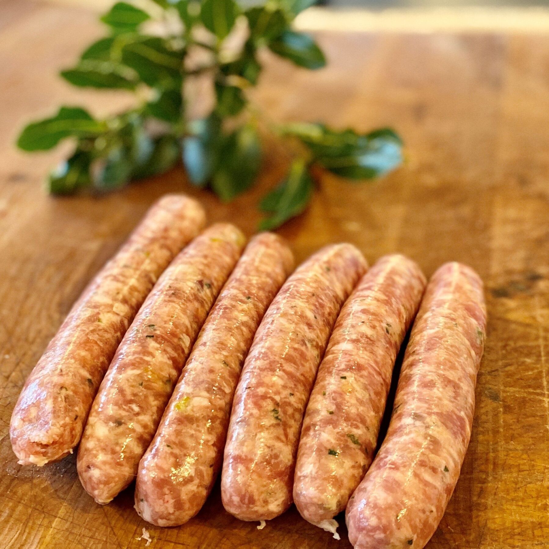 porkleek Cracked Black Pepper Sausages