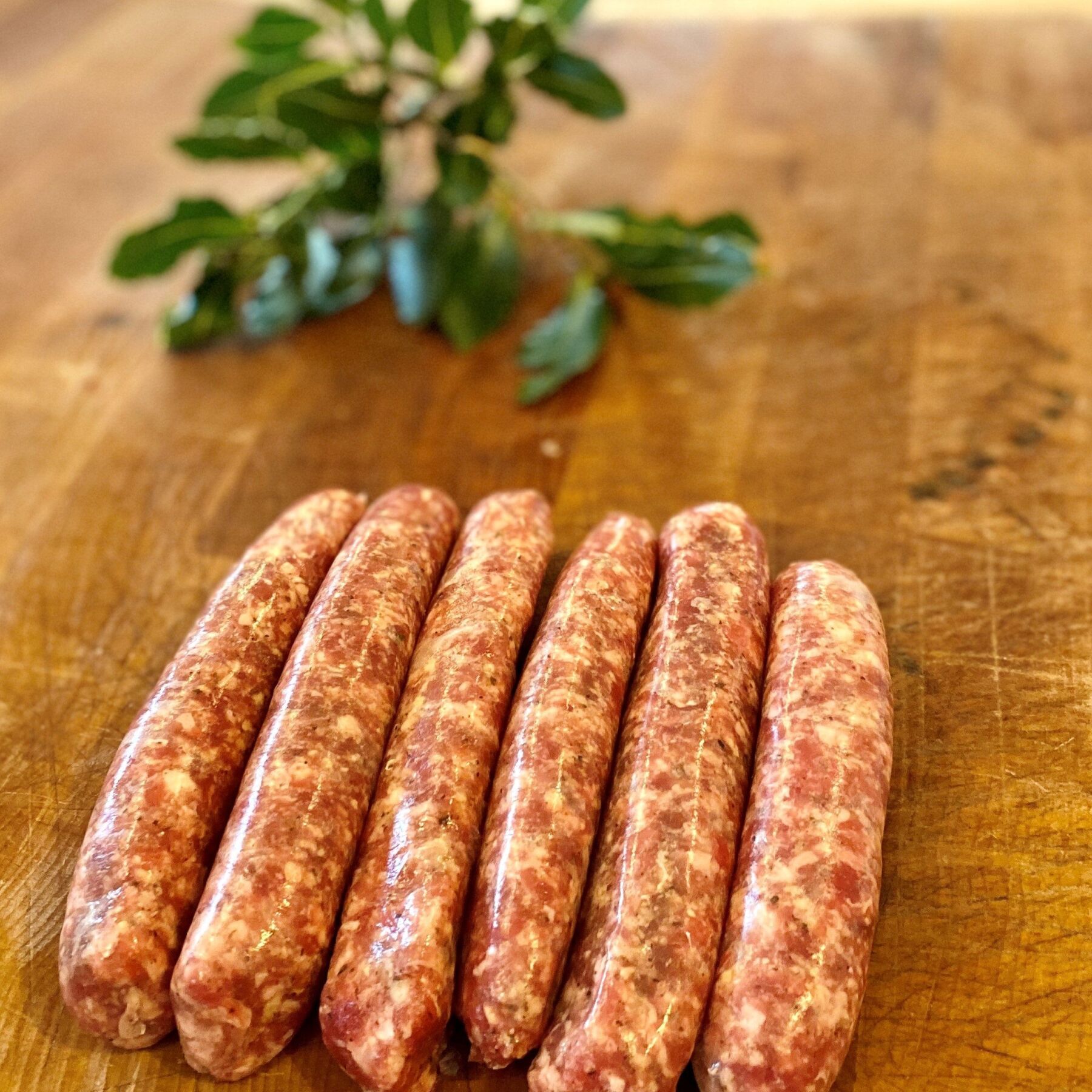 traditional Gluten Free Lamb Sausages